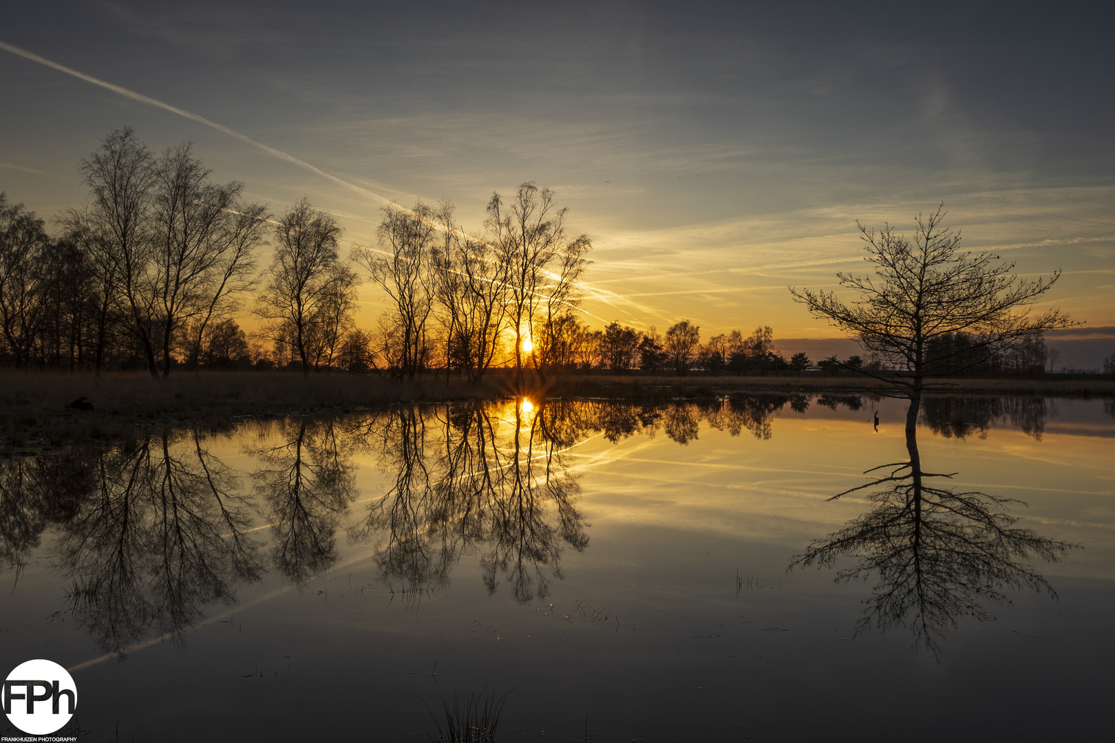 Sunset at Boshoverheide