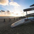 sunset at boulevard Vlissingen