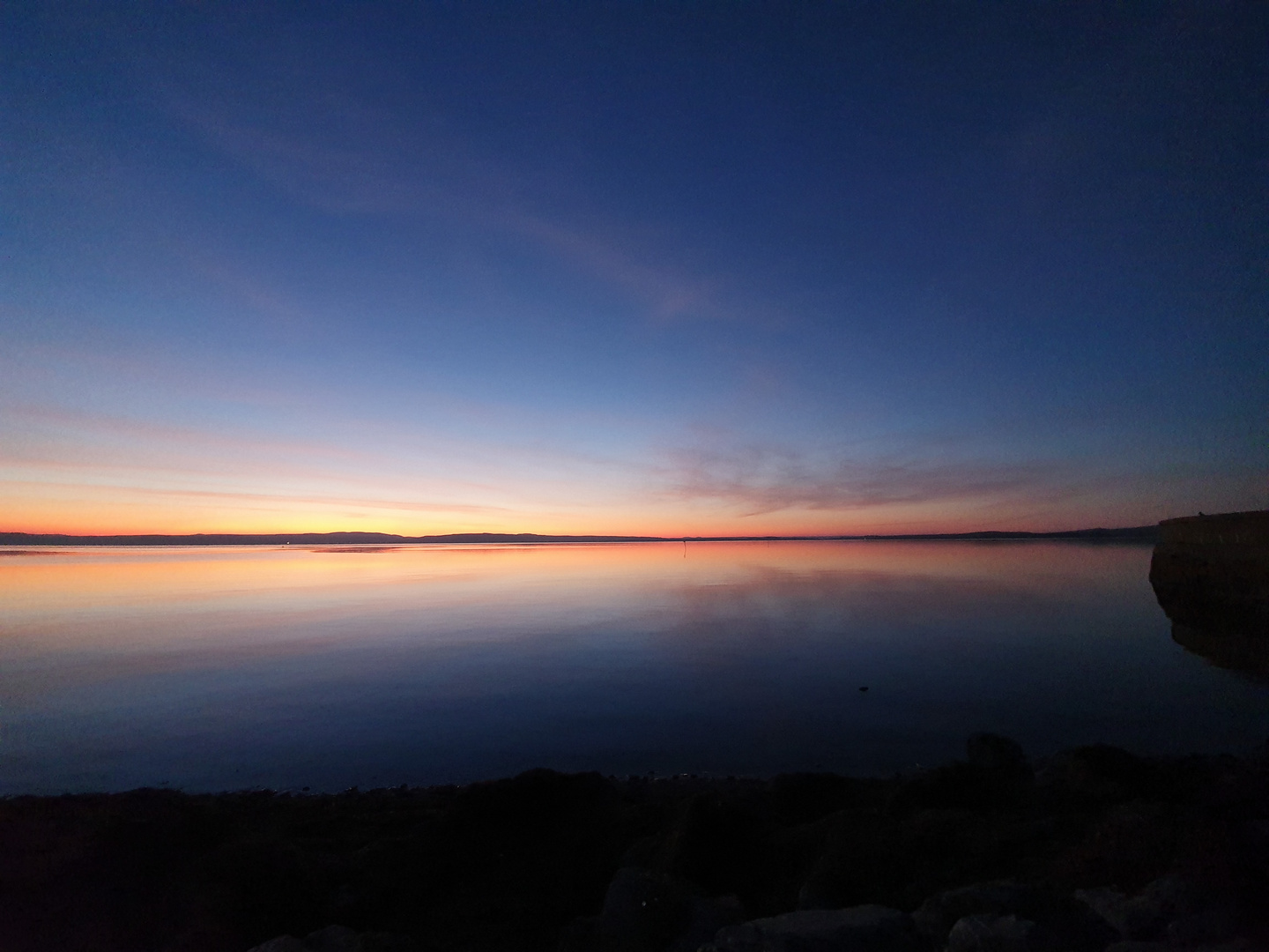 Sunset at Bowmore