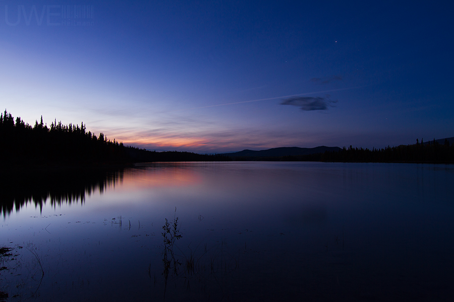 Sunset at Boya-Lake