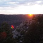 Sunset at Bright Angel Point