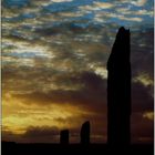 Sunset at Brodgar