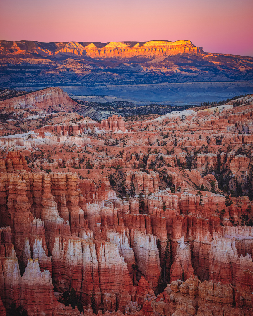 Sunset at Bryce Canyon