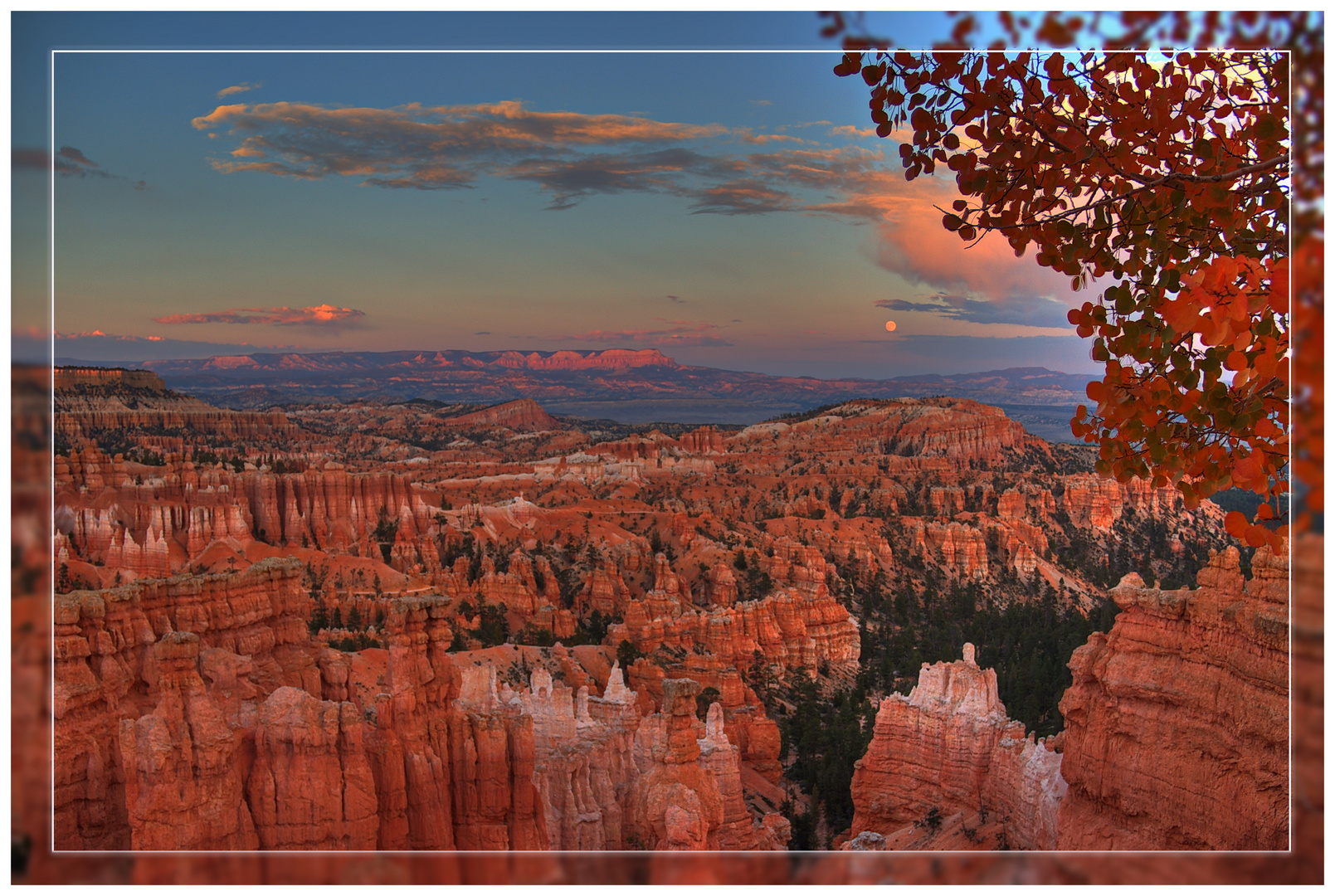 Sunset at Bryce Canyon