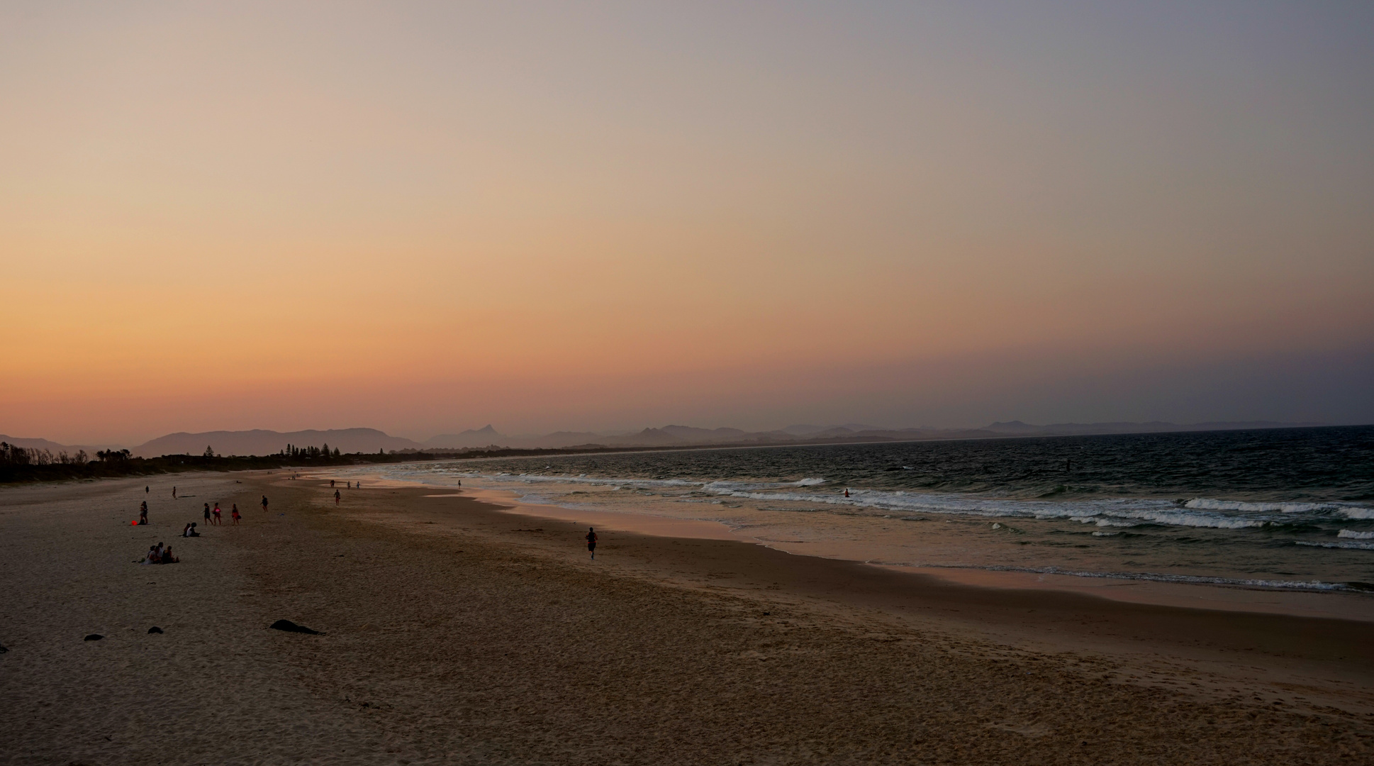 Sunset at Byron Bay