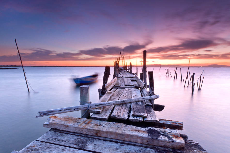 sunset at Carrasqueira