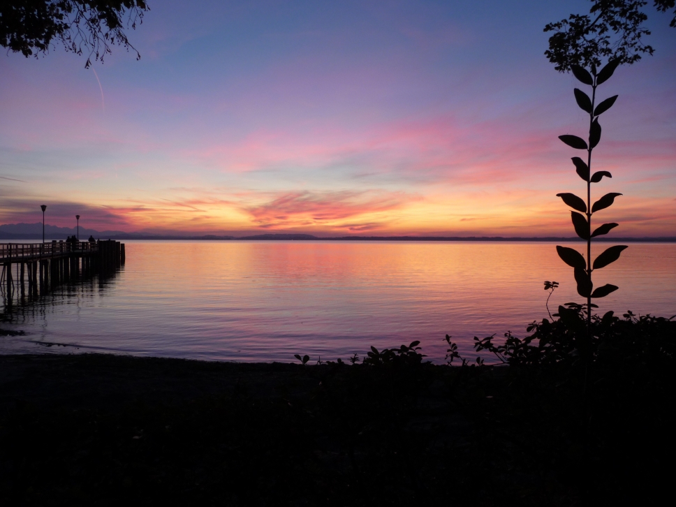 Sunset at Chiemsee