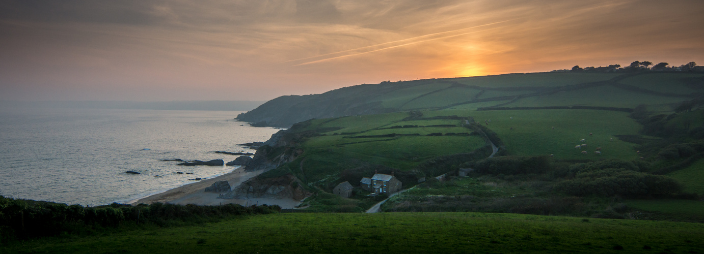 Sunset at Cornwall