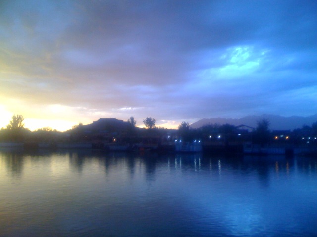 Sunset at Dal Lake Srinagar