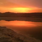 Sunset at Dead Sea