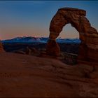 Sunset at Delicate Arch