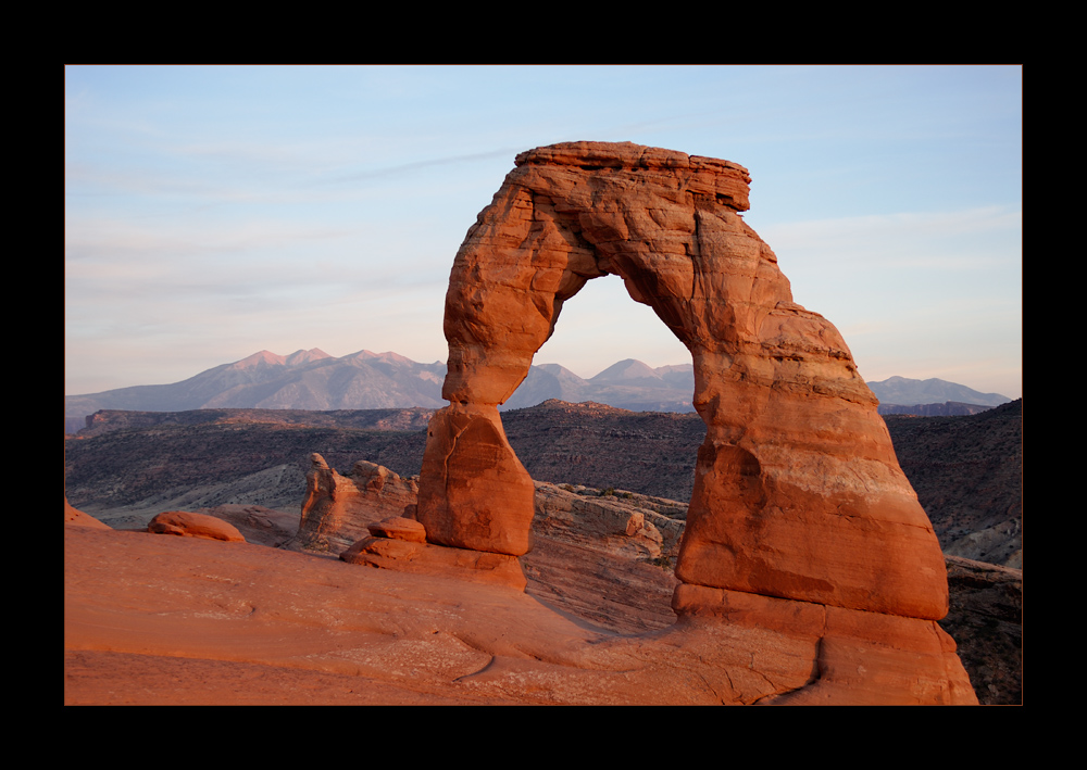 [ Sunset at Delicate Arch ]