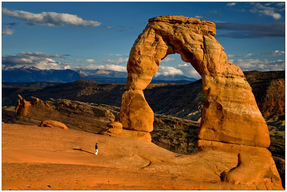 Sunset at Delicate Arch