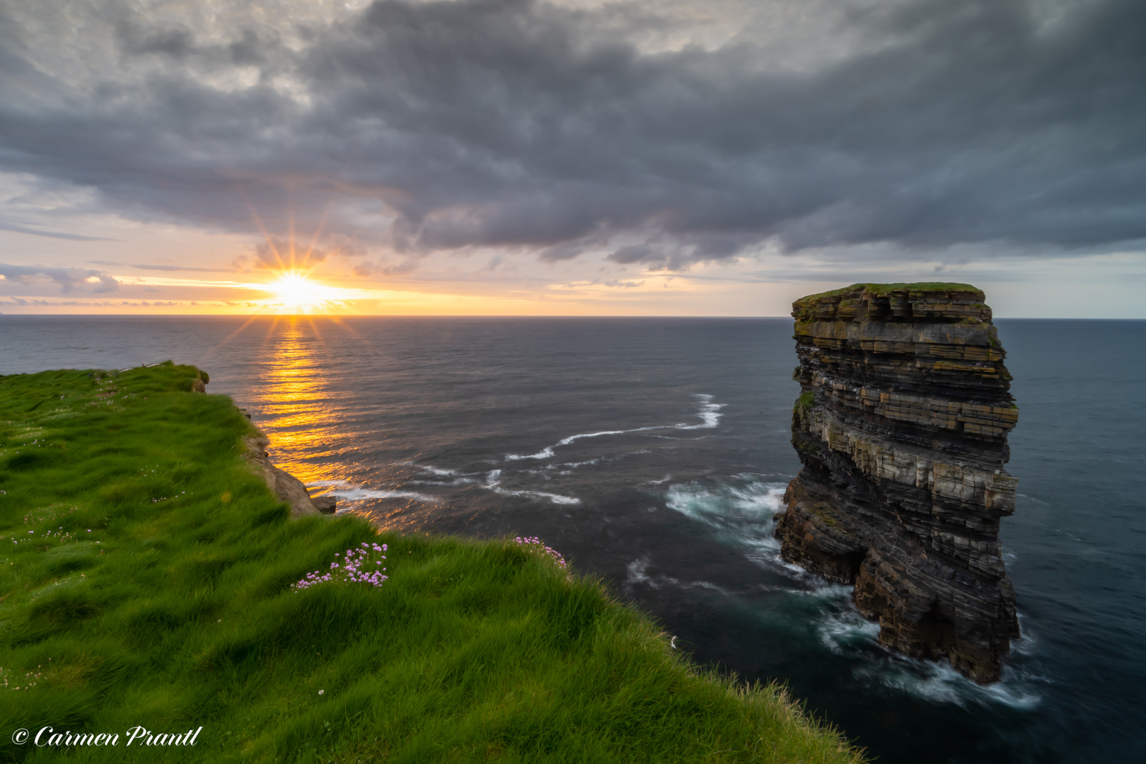 Sunset at Downpatrick Head