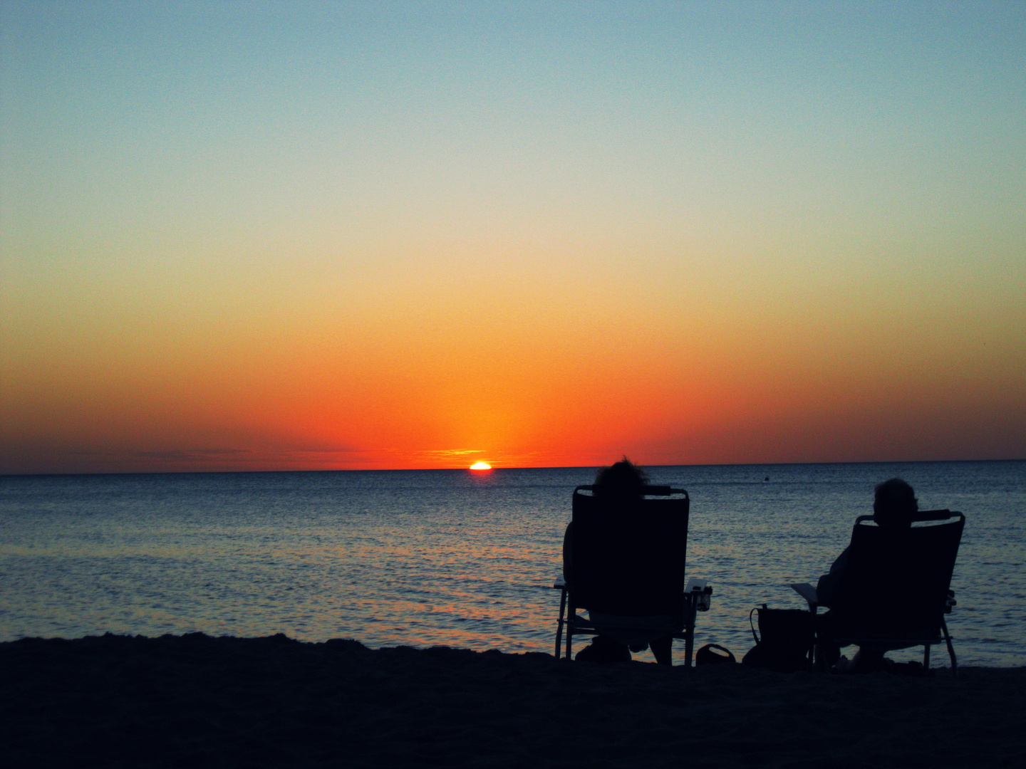 sunset at fort myers*