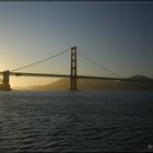 Sunset at Golden Gate