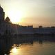 sunset at golden temple