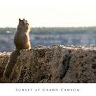 Sunset at Grand Canyon