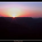 Sunset at Grand Canyon