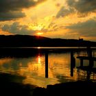 Sunset at Greifensee