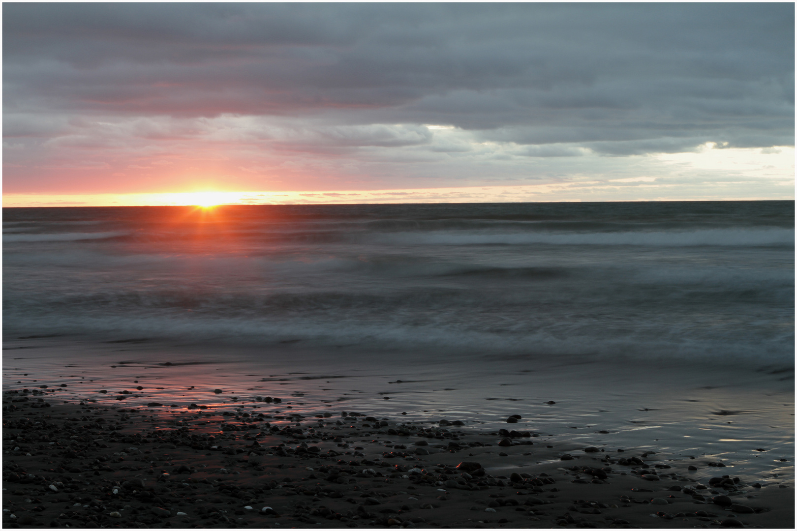 Sunset at Greymouth