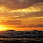 Sunset at Gwithian Beach, Cornwall