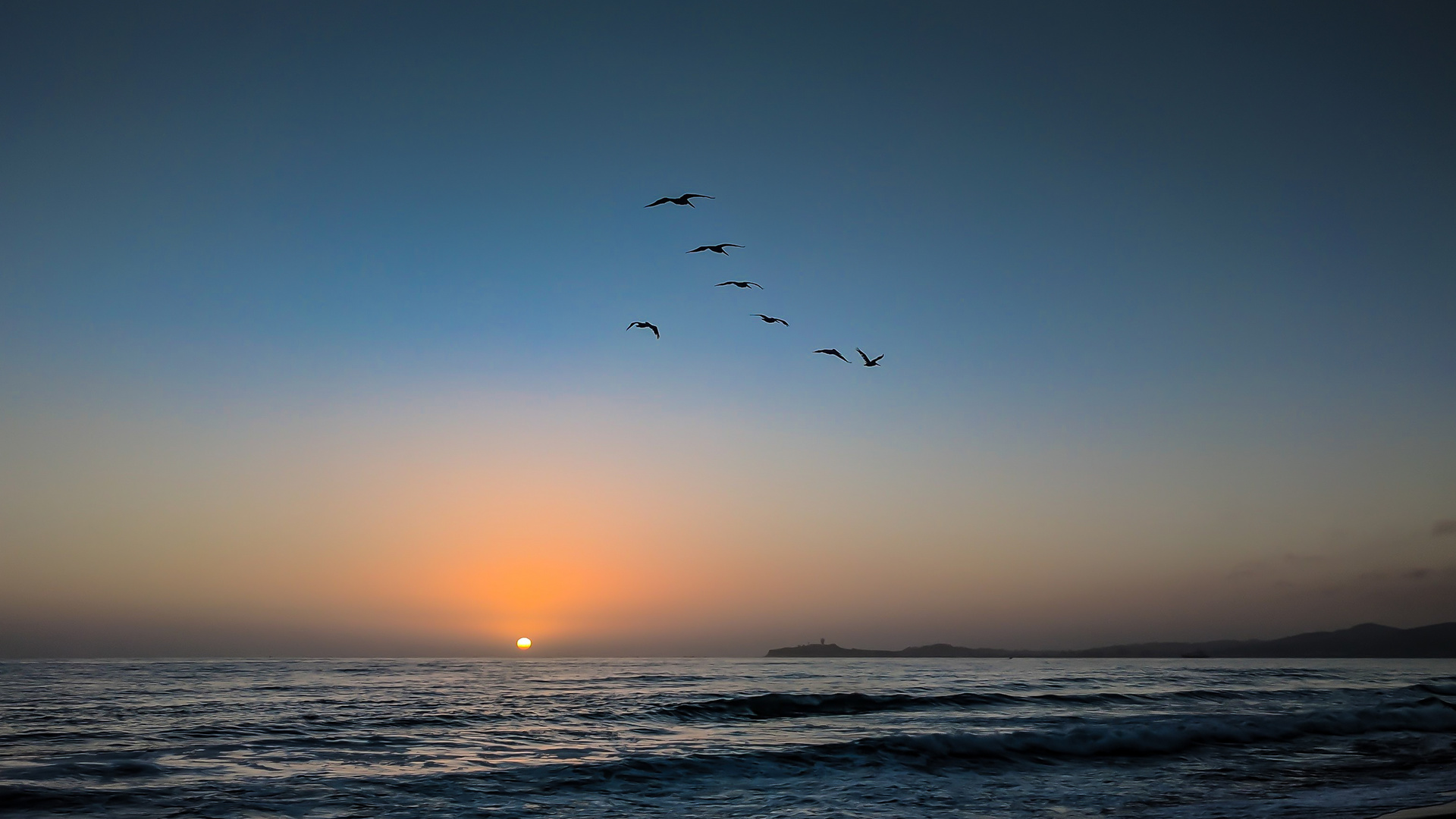 Sunset at Half Moon Bay