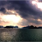 Sunset at Halong Bay