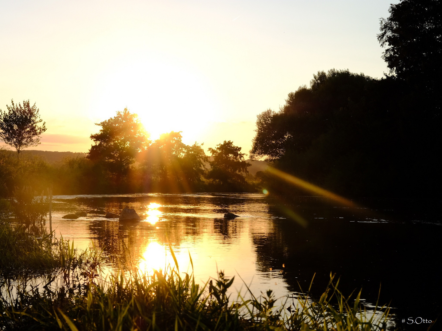 Sunset at Home