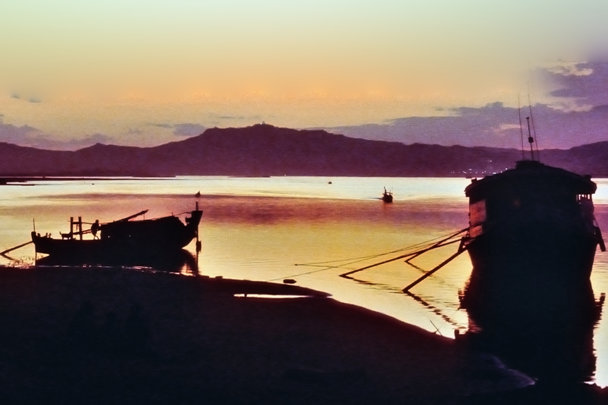 Sunset at Irrawaddy