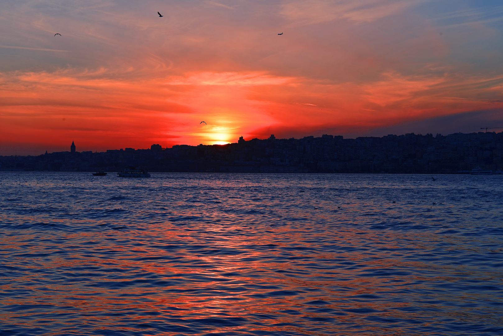 Sunset at Istanbul