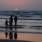 Sunset at Juhu Beach