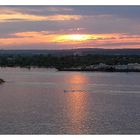 Sunset at Kama River in Perm