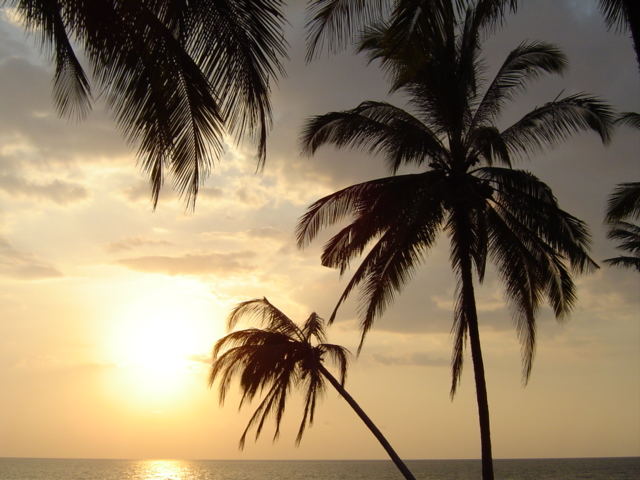 Sunset at Khao Lak.