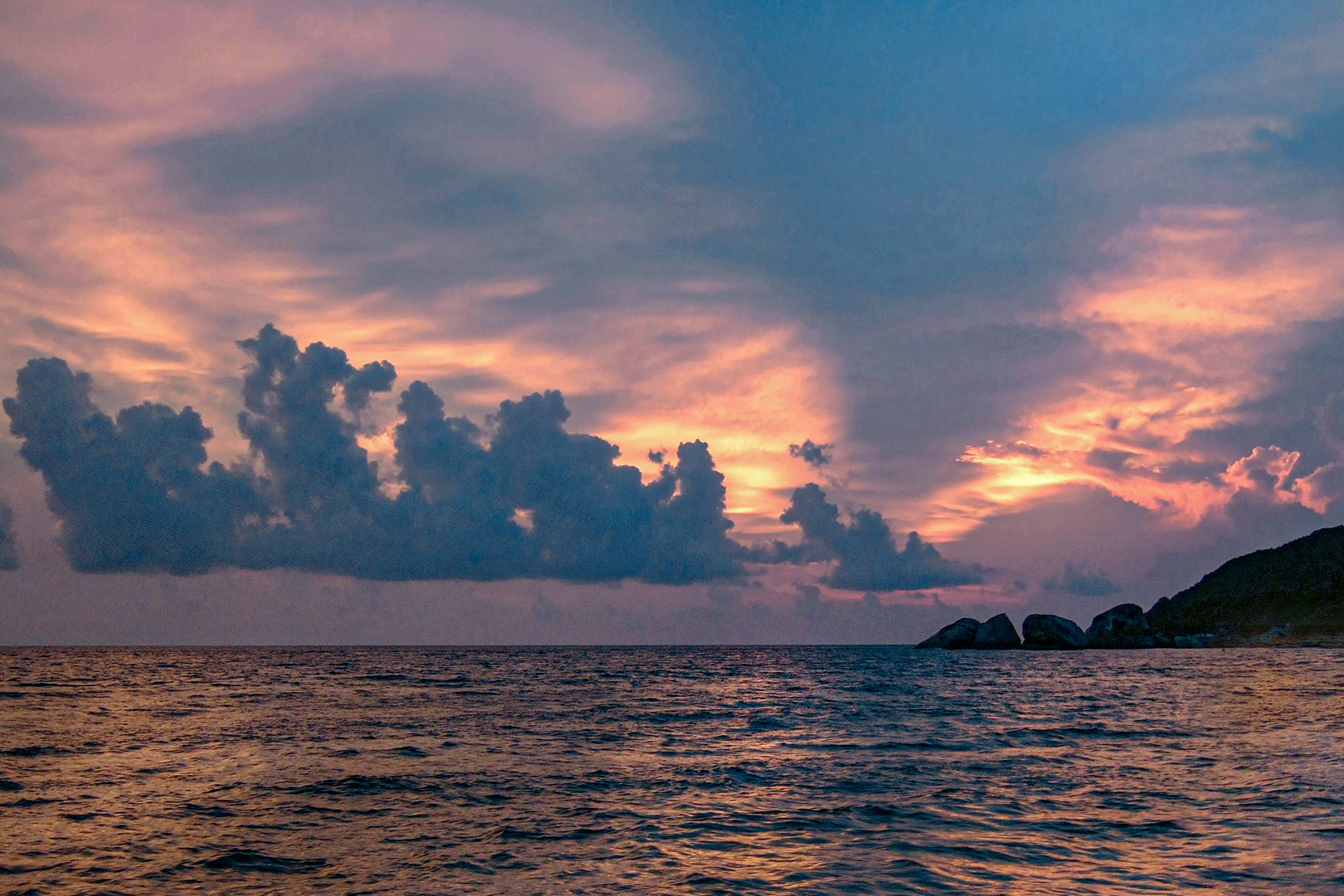 Sunset at Koh Bon