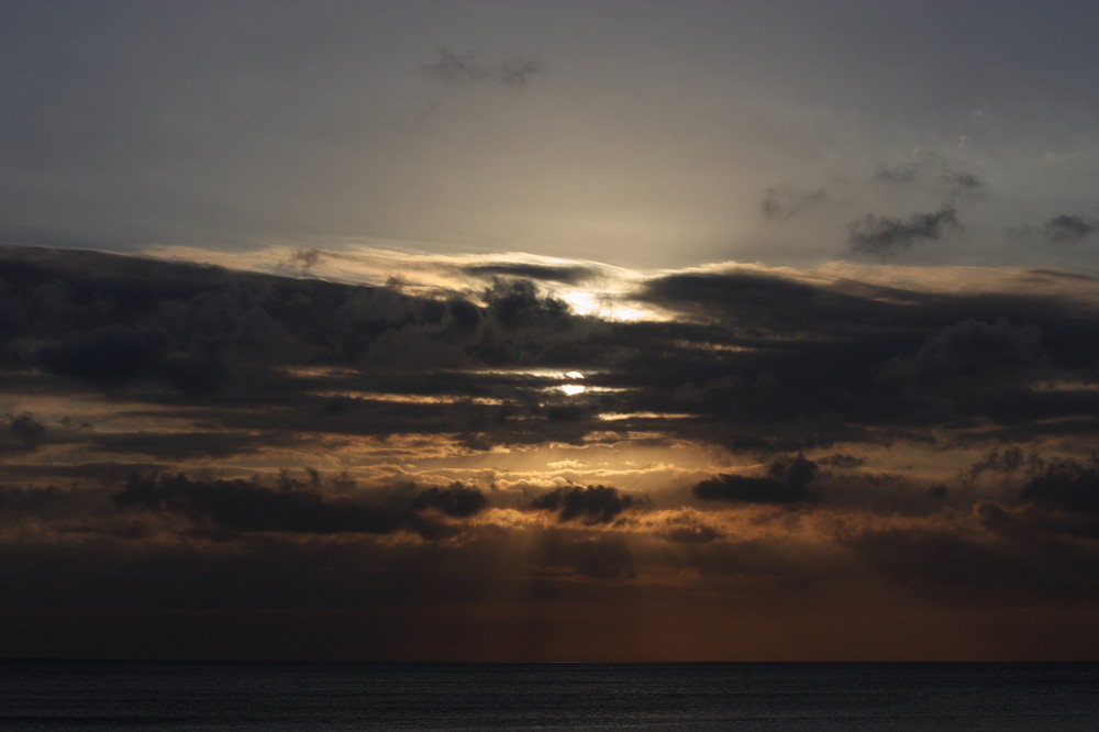 Sunset at Kuta Beach