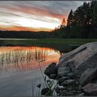 Sunset at Ladoga