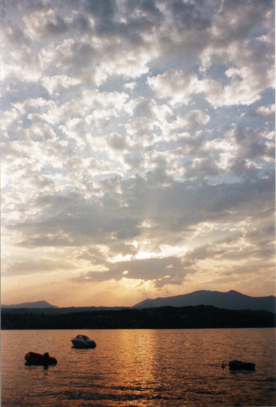 Sunset at Lago di Garda