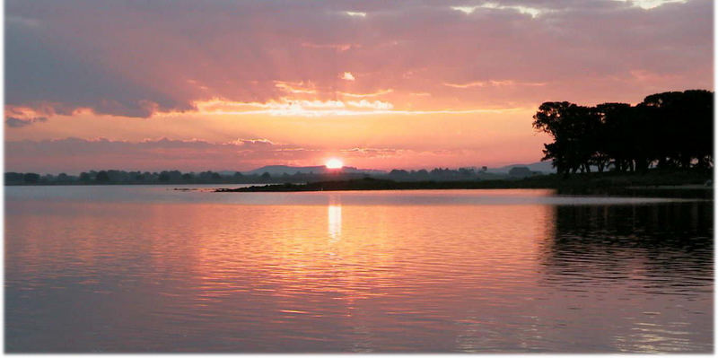 Sunset at Lake Beeac