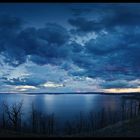 Sunset at Lake Butte Overlook