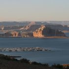 Sunset at Lake Powell Marina