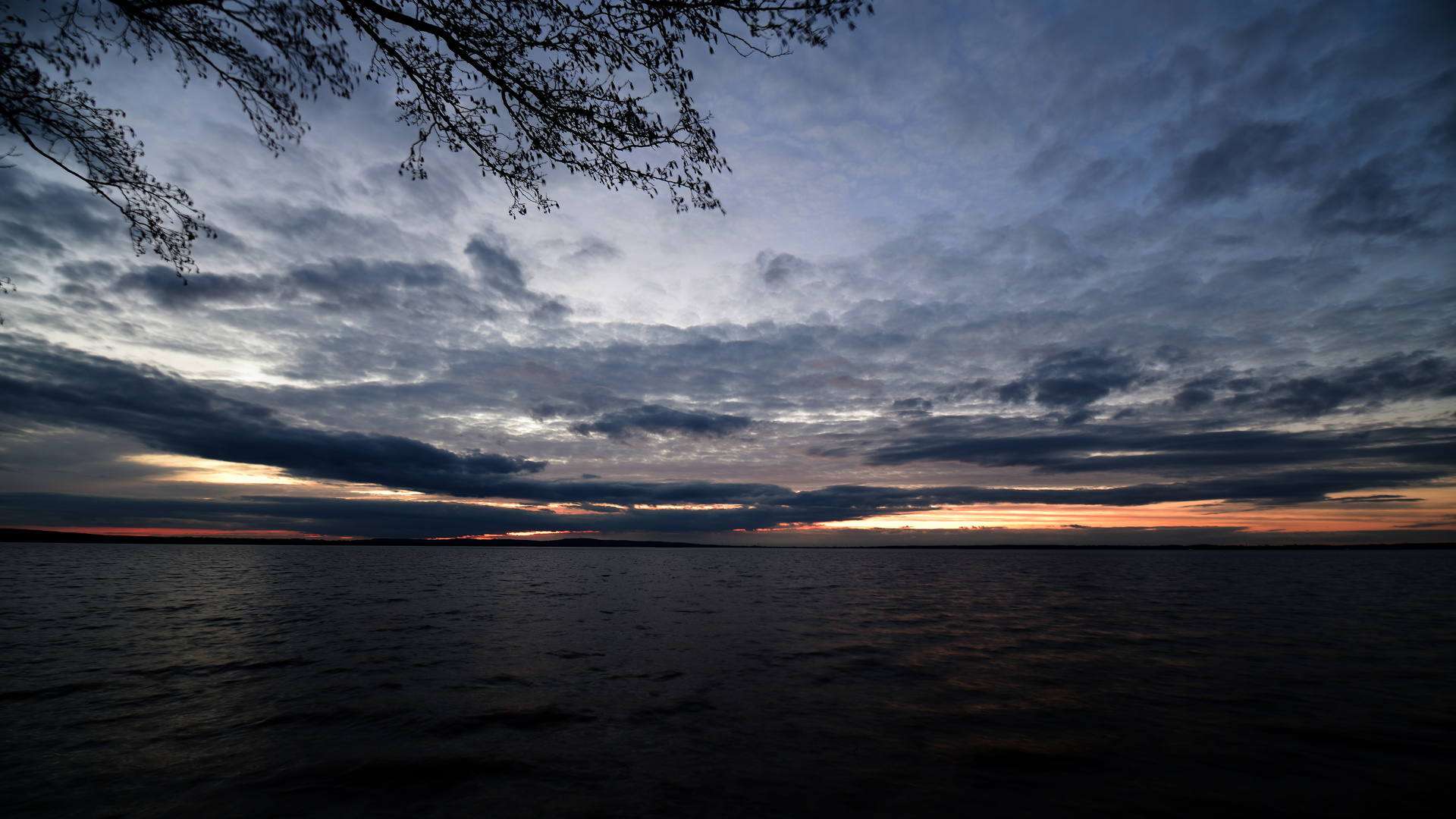 Sunset at Lake Steinhude