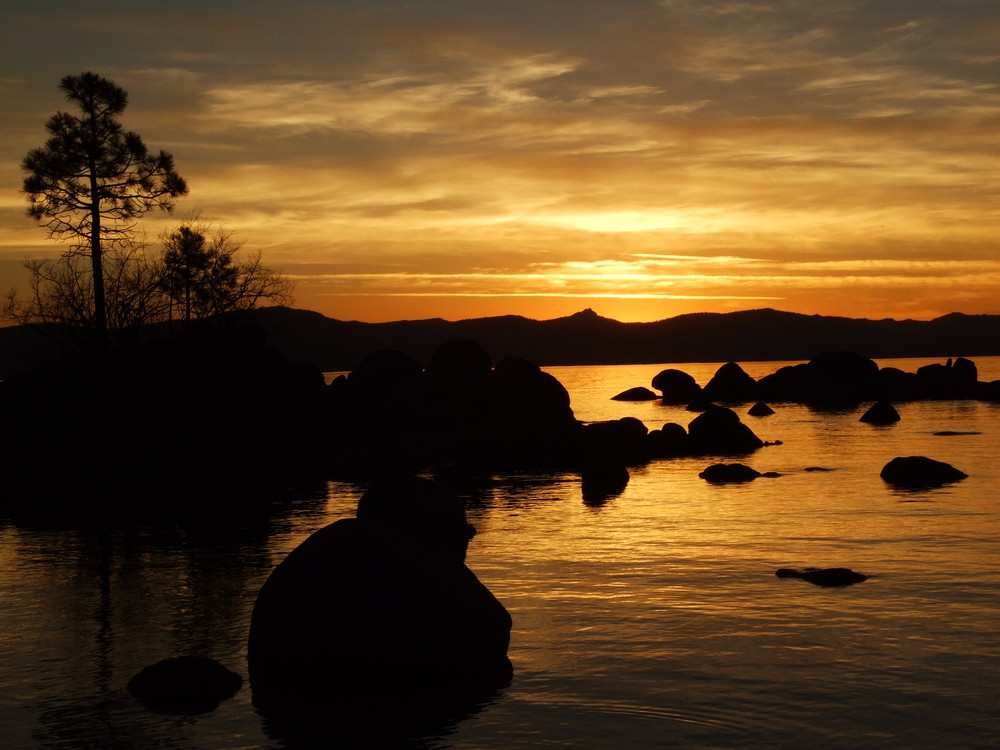 Sunset at Lake Tahoe I