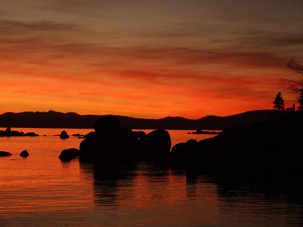 Sunset at Lake Tahoe II.