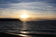 Sunset at Lake Taupo