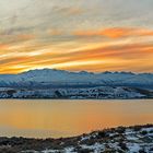 Sunset at Lake Tekapo