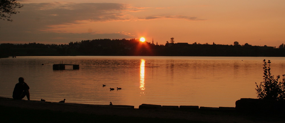 Sunset at Lakeside