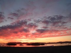 Sunset at Long beach, BC, Canada