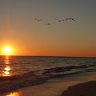 Sunset at Lovers Key Beach