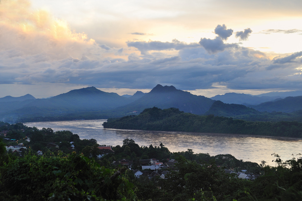 Sunset at Luang Prabang